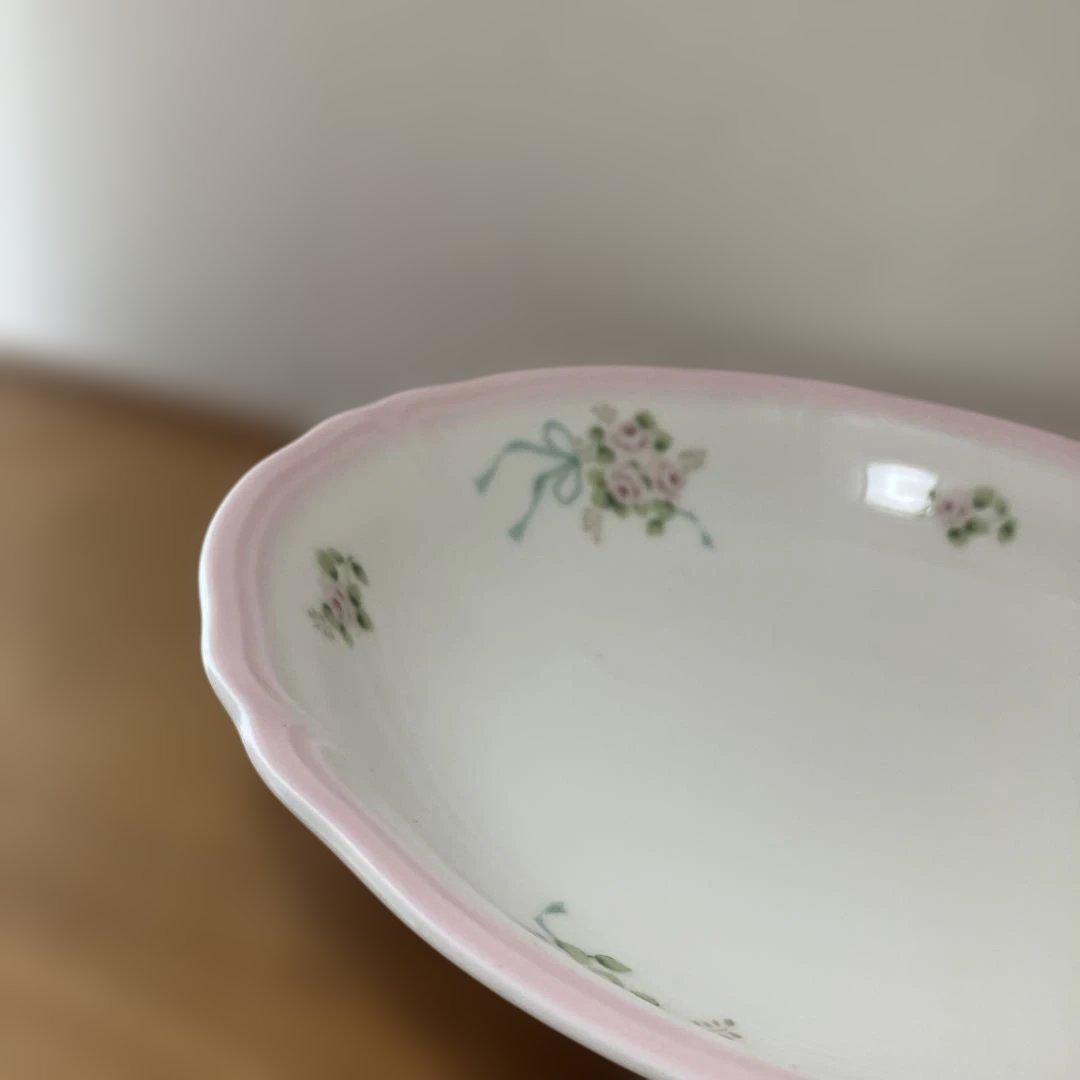 イマン　imane エマ　スーププレート　皿　陶器　未使用　カレーパスタプレート