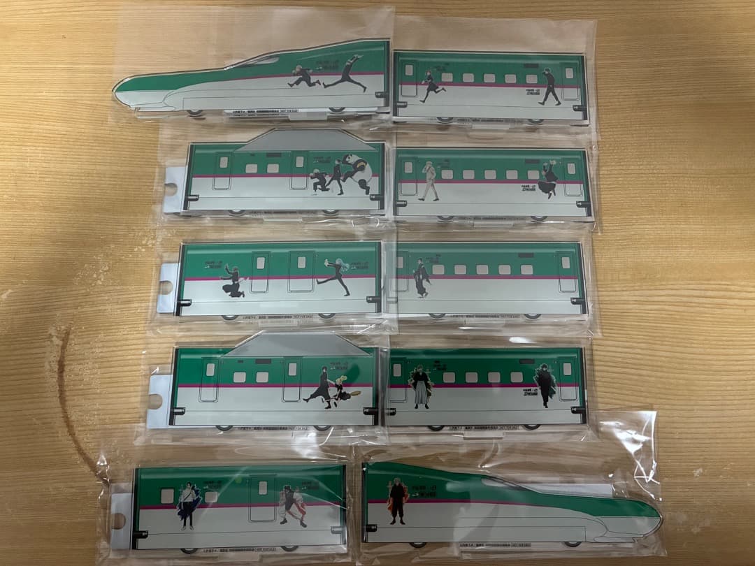 呪術廻戦 × JR東日本 アクリルスタンド 10個セット