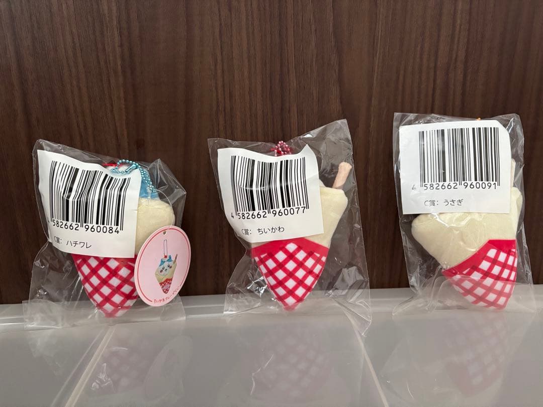 ちいかわ クレープ　C賞　3点セット