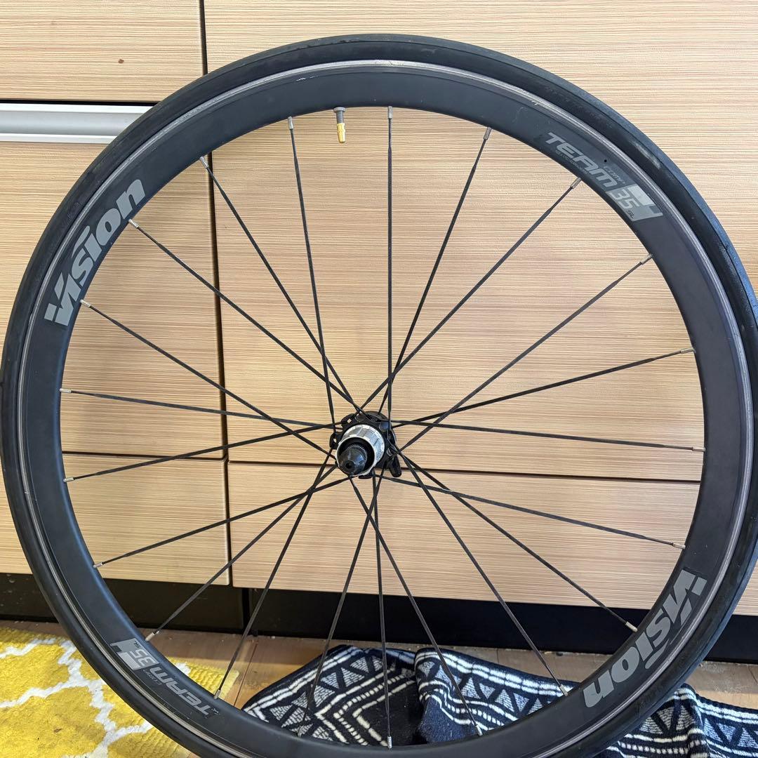 VISION TEAM 35 SL 完組ホイール前後セット　11s 10s 9s