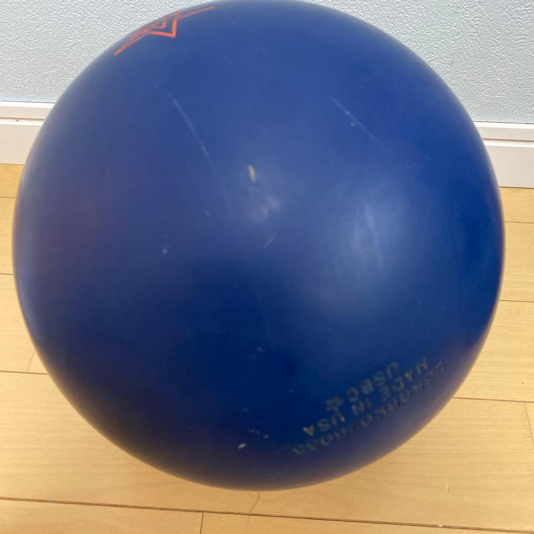 ボウリングボール ハスラー・ネイビー 中古 元箱無し