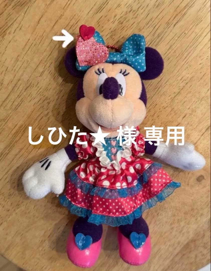 ディズニーパルパルーザ2024 ミニーファンダーランド ぬいぐるみバッジ