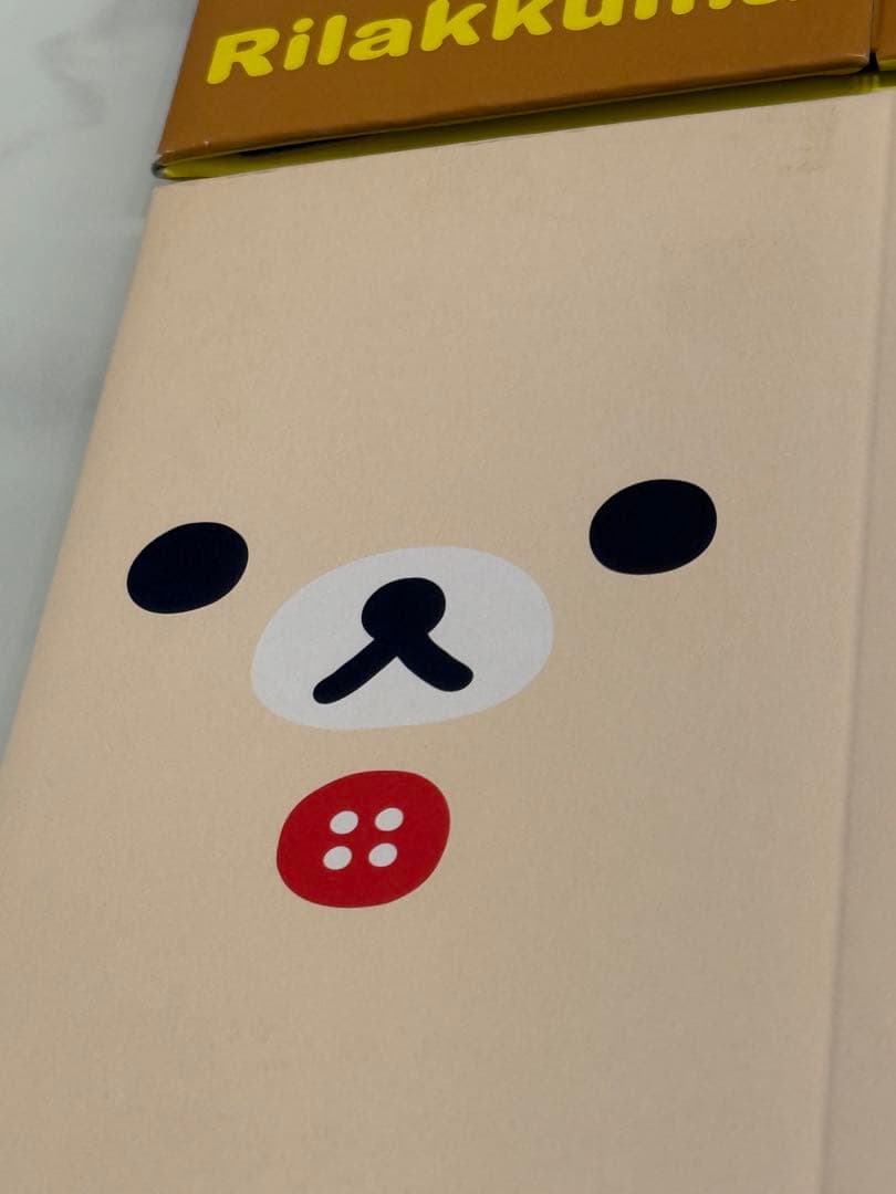 リラックマ　コリラックマ　紙製ファイルボックス