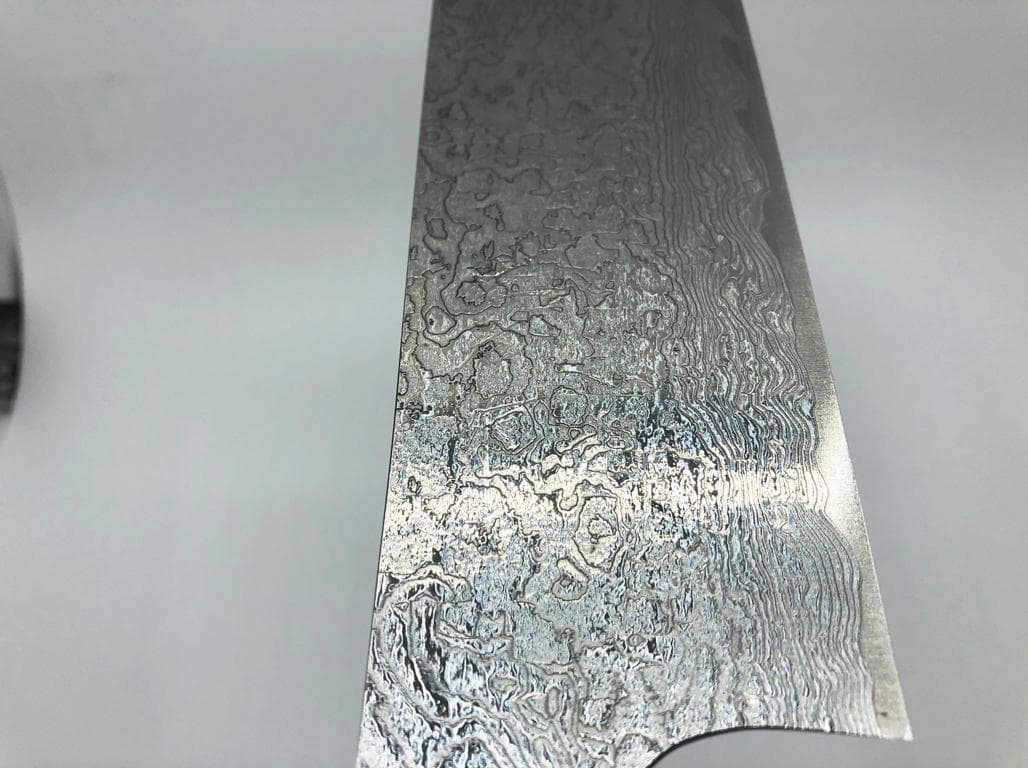 佐治武士 菜切包丁 170mm 白 R2 ダイヤ仕上げ ターコイズ