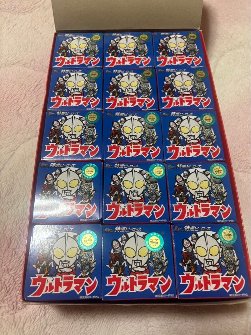 ウルトラマン 特撮ヒーローズ　ミニビッグヘッドフィギュア