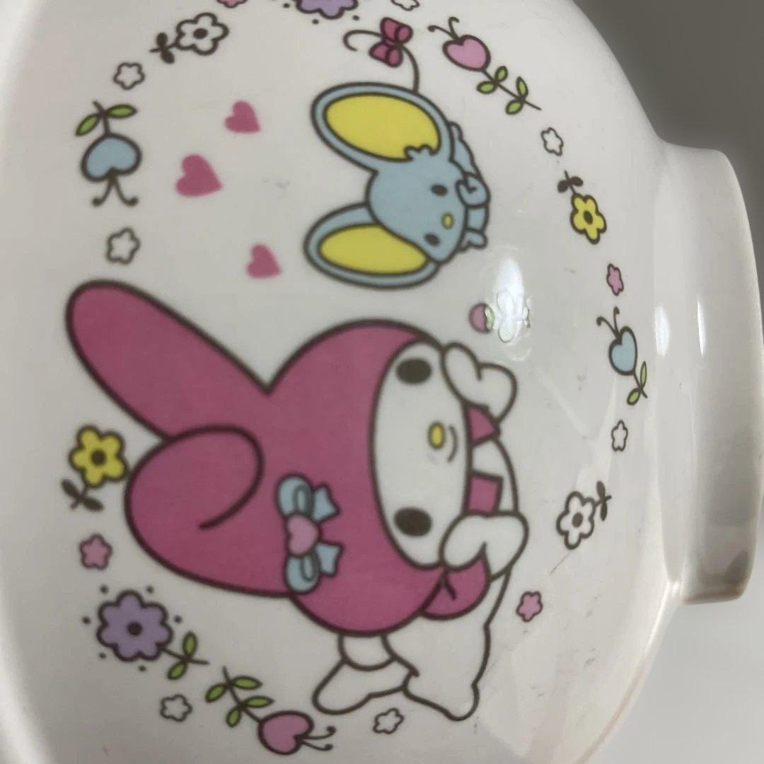 マイメロディフタ付きどんぶり　2005食器　レトロ　レア