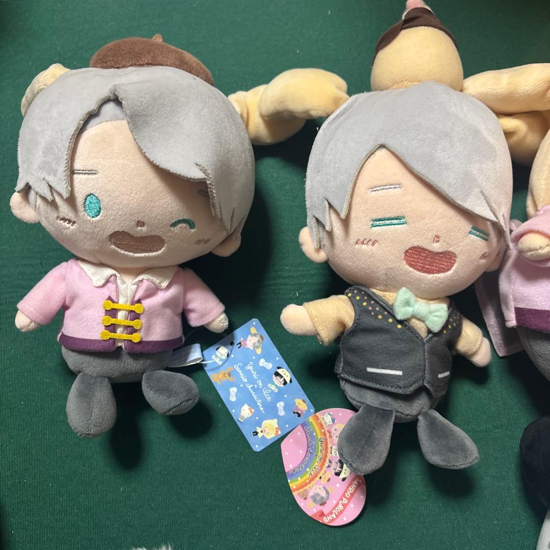 ユーリ!!! on ice サンリオ ぬいぐるみ　6点セット
