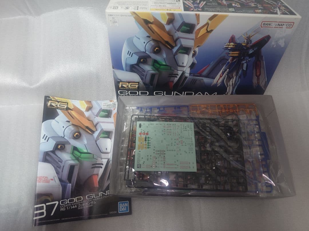 【未組立】RGゴッドガンダム＆拡張セット