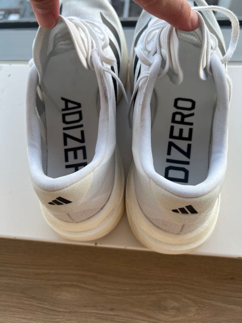 【27.0cm・走行距離153km】adidas ADIZERO EVO SL