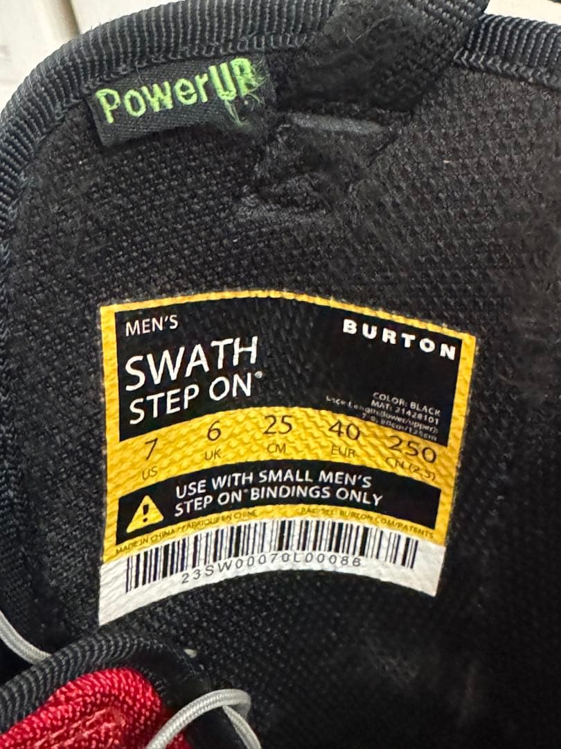希少！BURTON SWATH ダブルBOA STEP ON バインセット！