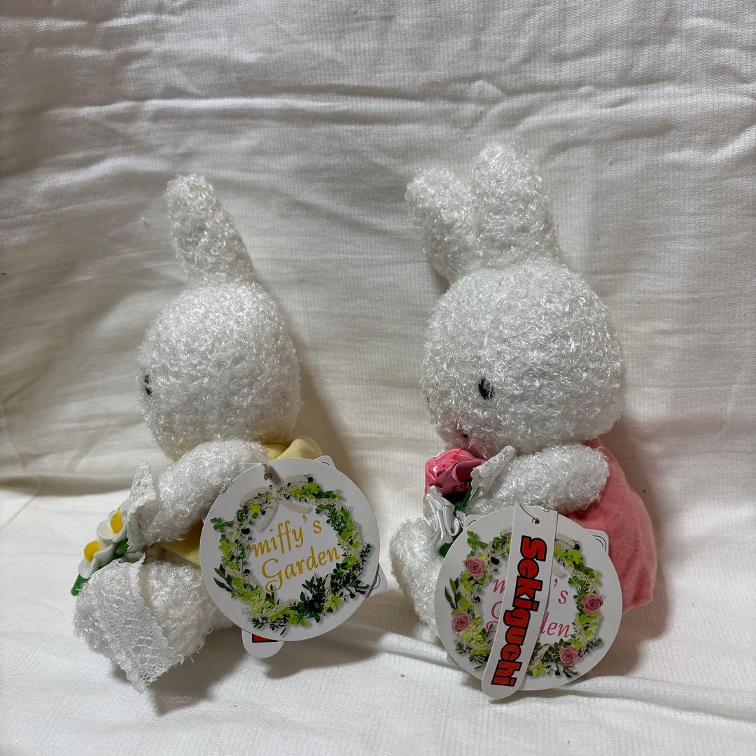 【希少✨】ミッフィーガーデン ベール　ぬいぐるみ セキグチ　2個セット