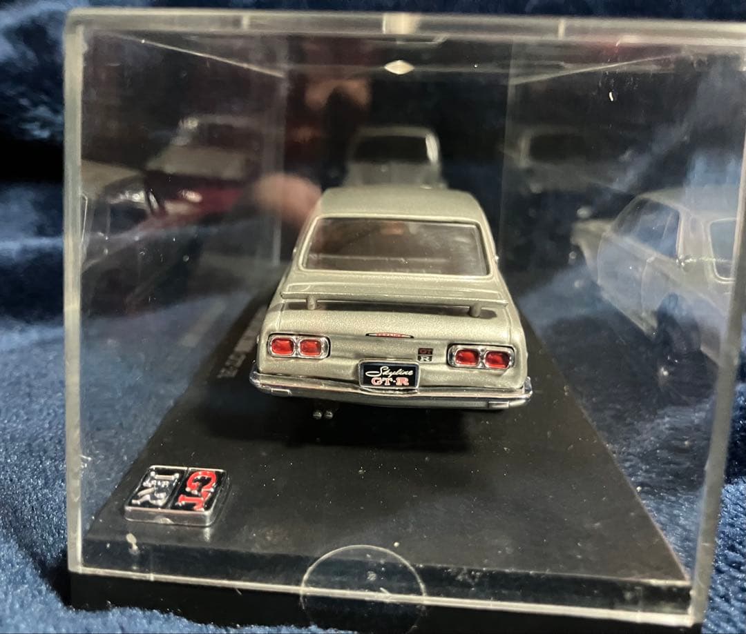 1/43 日産 スカイライン GTR 3台セット（ハコスカ、ケンメリ、R32）