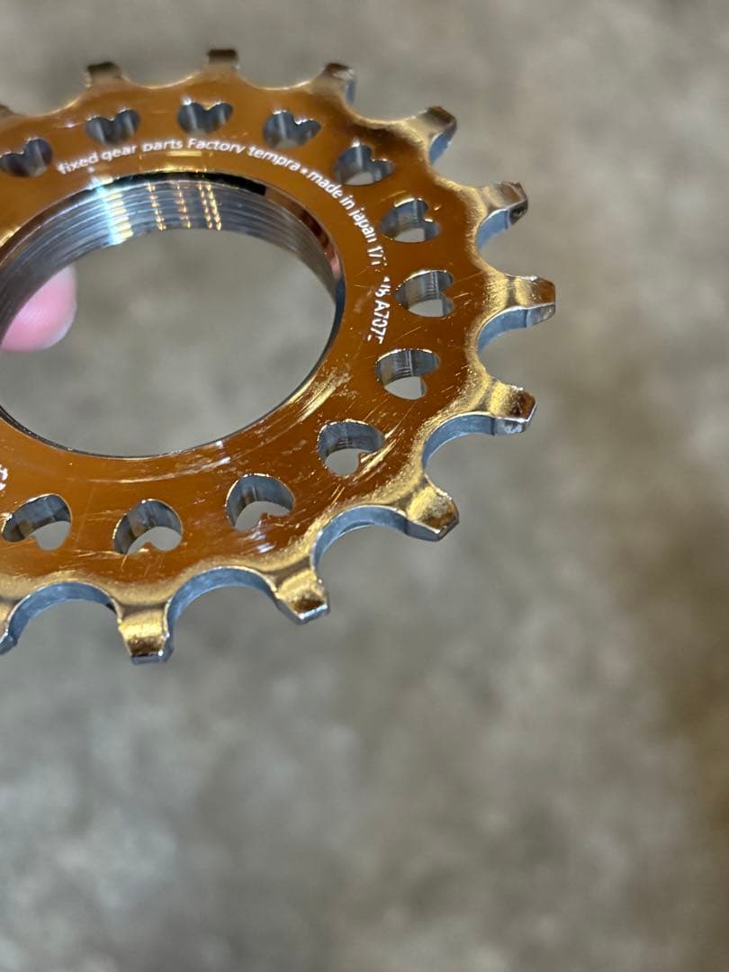 tempra cycle ピスト コグ 17T テンプラサイクル