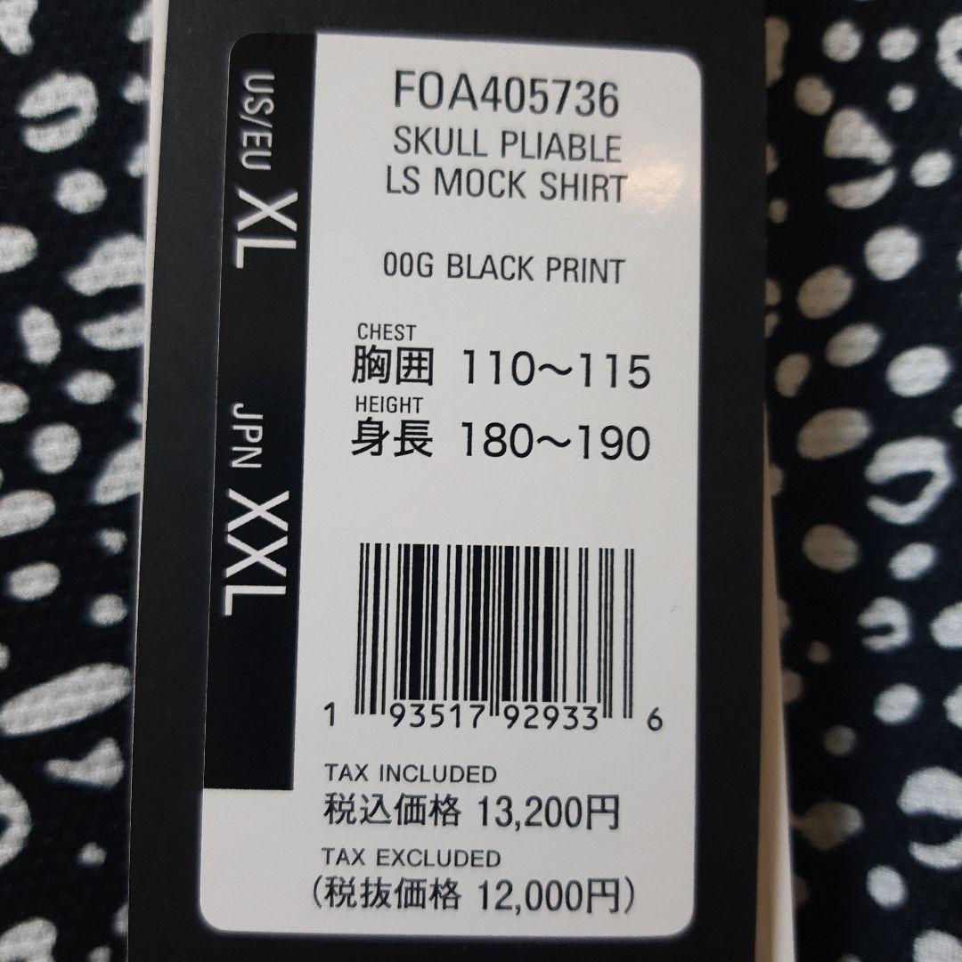 新品　オークリーゴルフ　メンズウエア　長袖モックネック　ロングシャツ　XXL