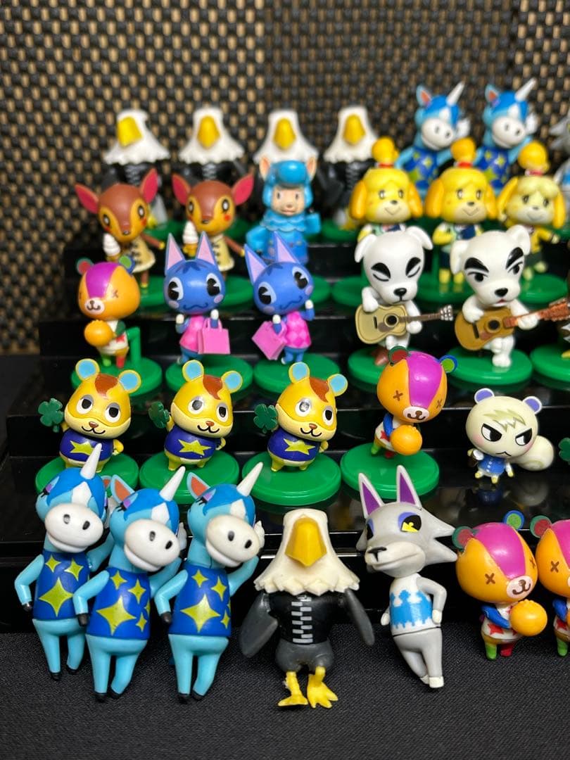 どうぶつの森　チョコエッグ　とたけけ　まめきち　つぶきち　ジュン　たぬきち