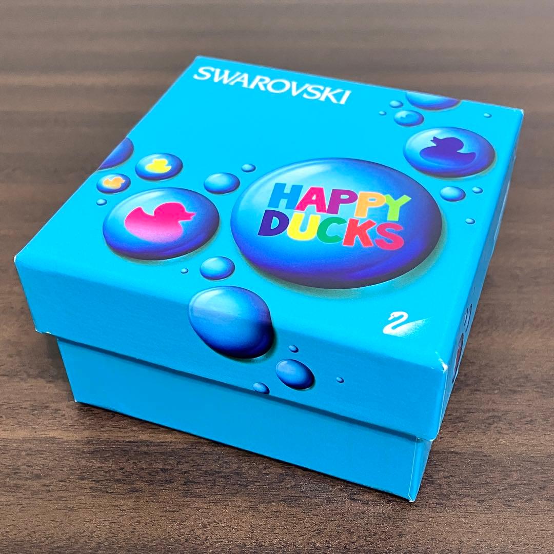 スワロフスキー Happy Duck ハッピーダック DJ パープル