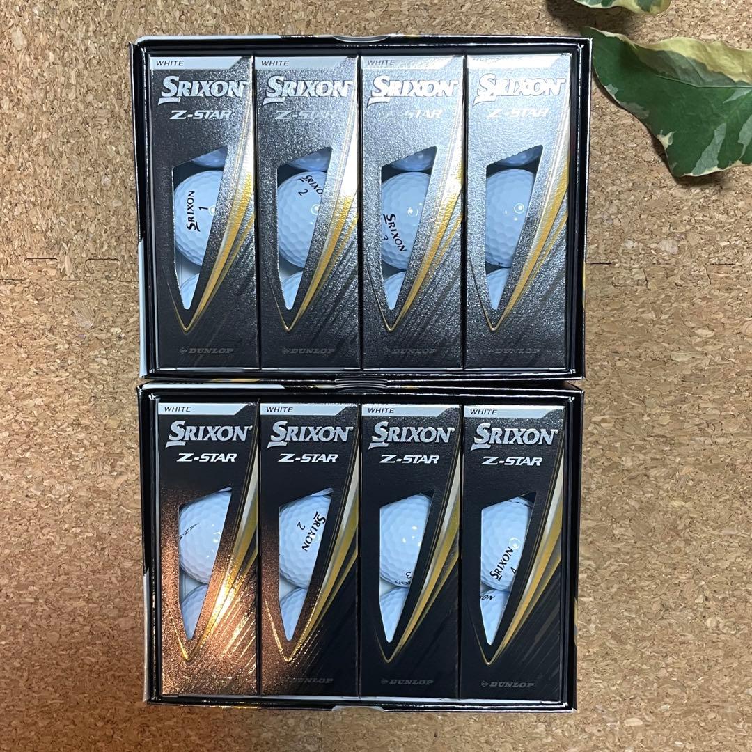✨新品•未使用✨ SRIXON ゴルフボール Z-STAR ホワイト 2ダース