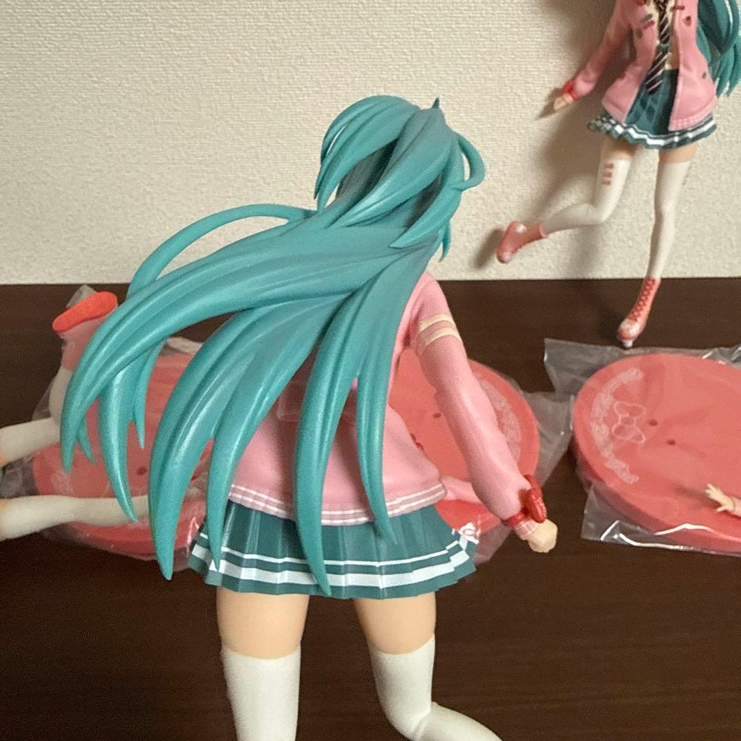 初音ミク Project DIVA Arcade リボンガール フィギュア ×3