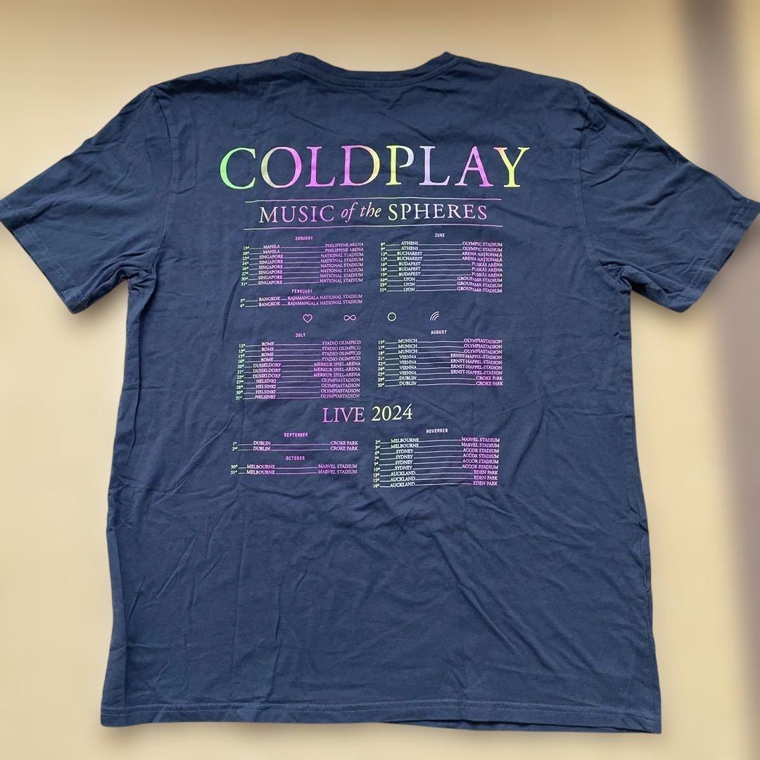 COLDPLAY バンドTシャツ コールドプレイ ツアーTシャツ