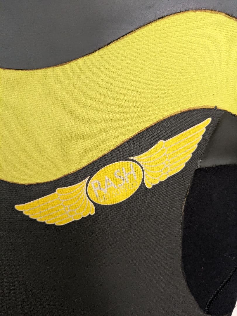 RASH フルスーツ 黒/黄色 3mm