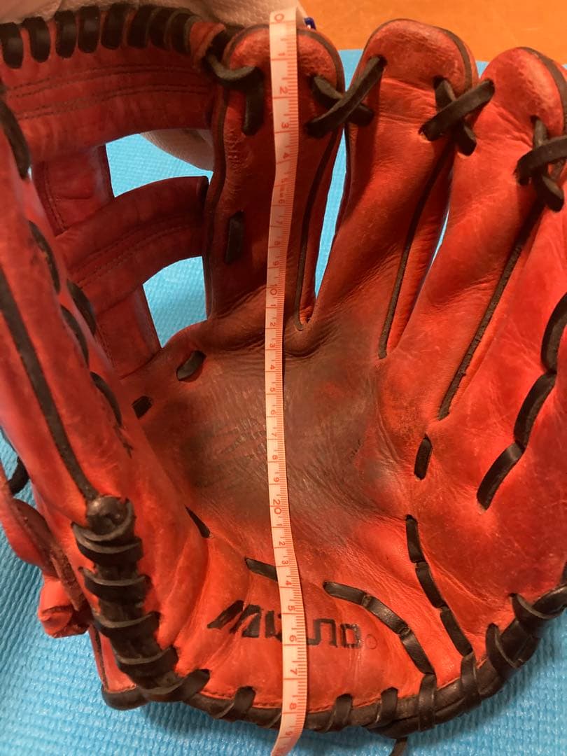 Mizuno 一般軟式グローブ ビューリーグ片岡モデルブラッドオレンジ　良型