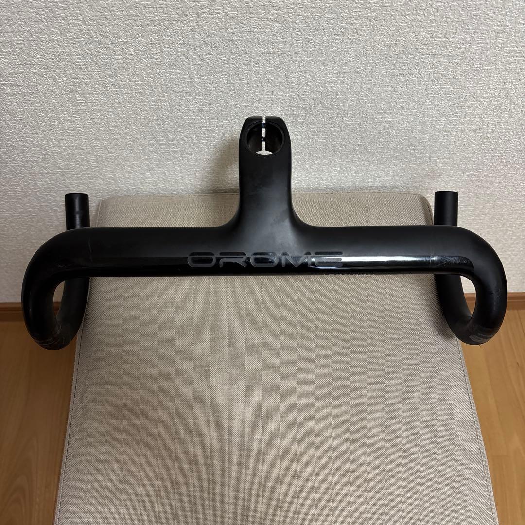 ELVES 一体型カーボンハンドル 380mm ステム90mm