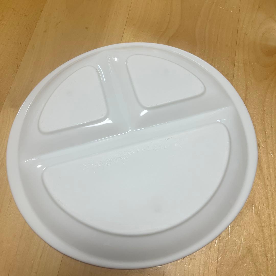 新品　5枚セット　仕切り付きプレート　小田陶器