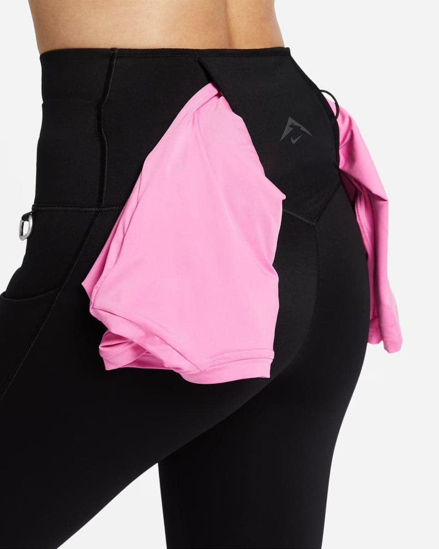 NIKE ナイキ トレイル ゴー ロングタイツ Mサイズ 黒