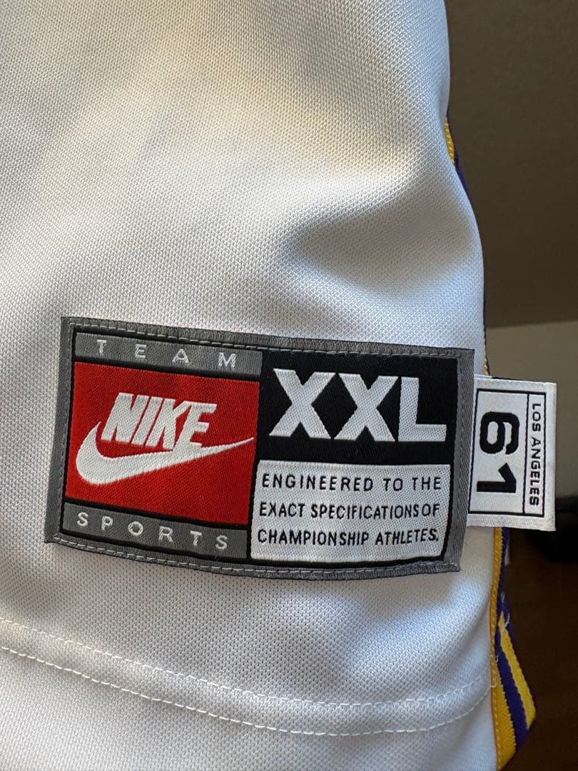 Nike Los Angeles Lakers ジャージ XXL