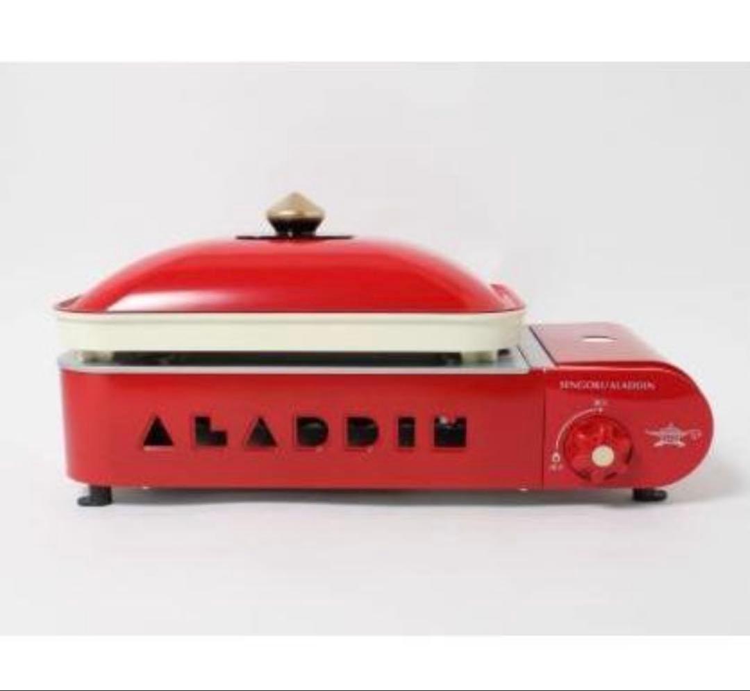 Aladdinアラジン　カセットコンロ プチパン　キャンプ　焼肉プレート