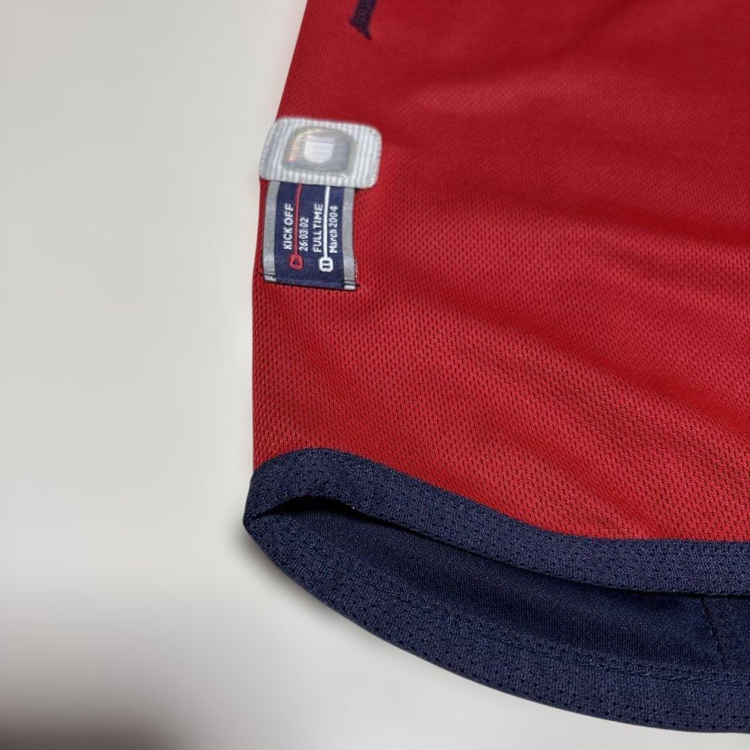 イングランド代表 サッカーシャツ Umbro 7 ベッカム　リバーシブル