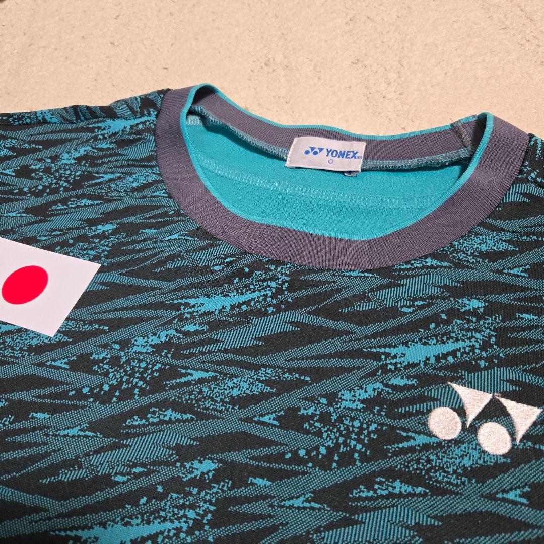 【XL】YONEX 日本代表 練習用シャツ グリーン ゲームシャツ バドミントン