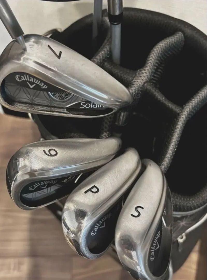 Callaway SOLAIREレディースゴルフクラブ7本セットパター無　初心者