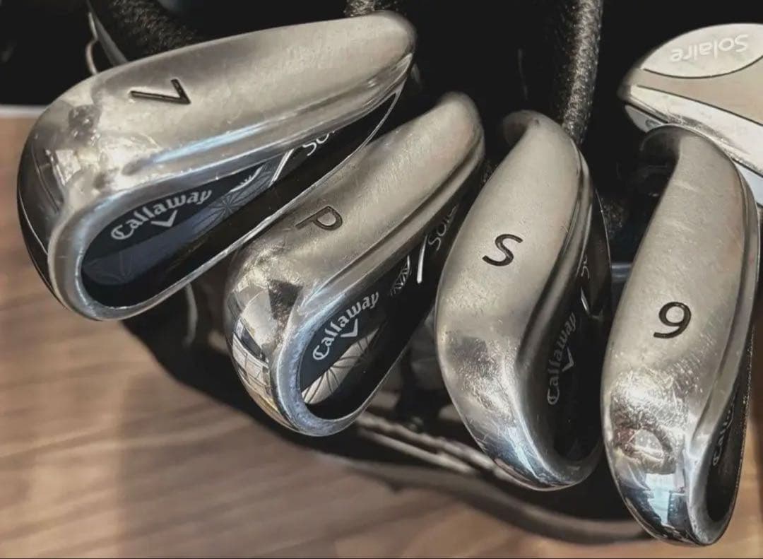 Callaway SOLAIREレディースゴルフクラブ7本セットパター無　初心者