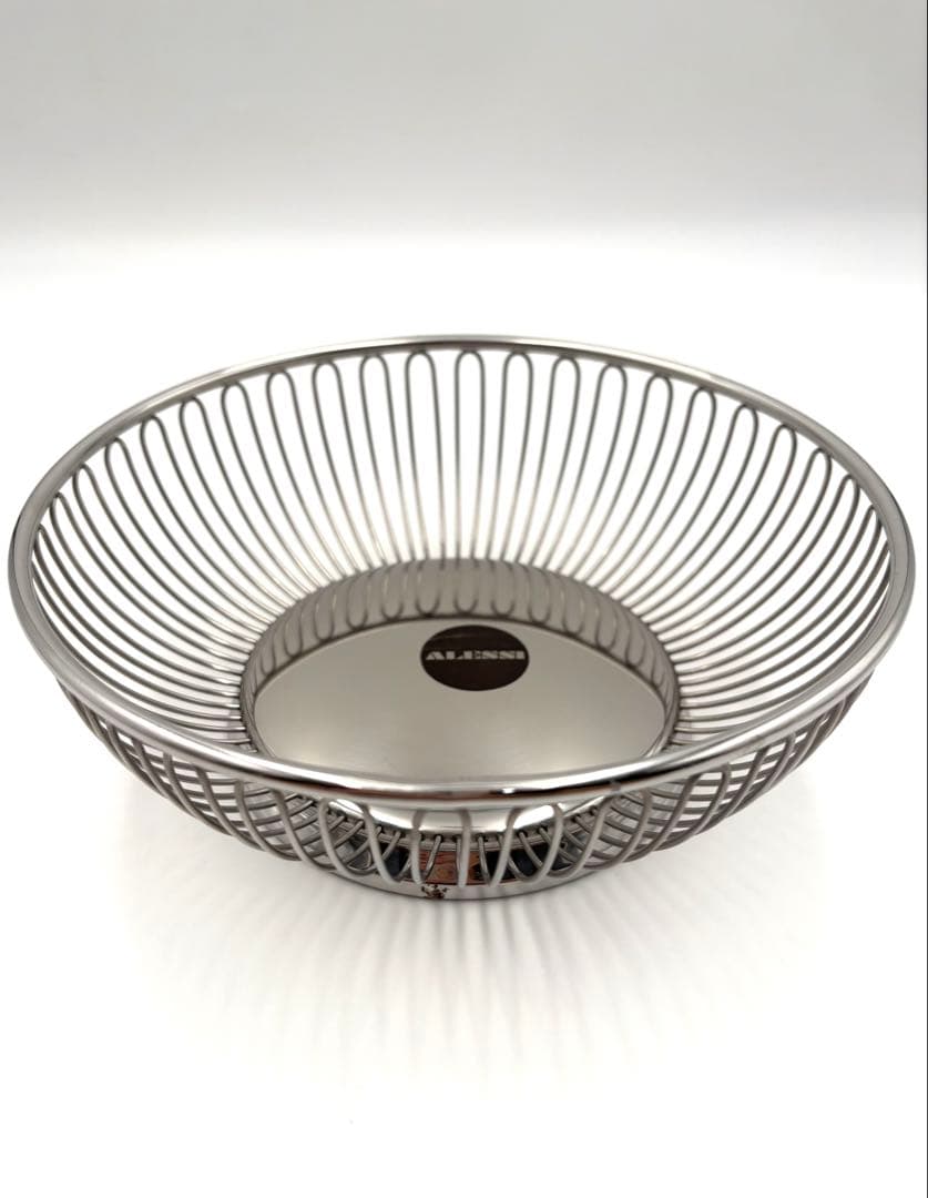 ALESSI アレッシィ　20cm ラウンド　ワイヤーバスケット