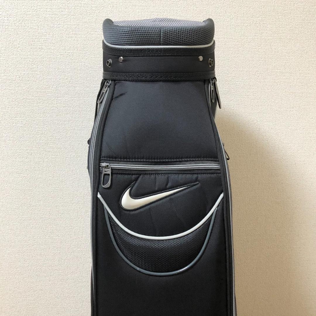 【美品・希少】 NIKE ナイキ ゴルフ キャディバッグ 6分割 カート型