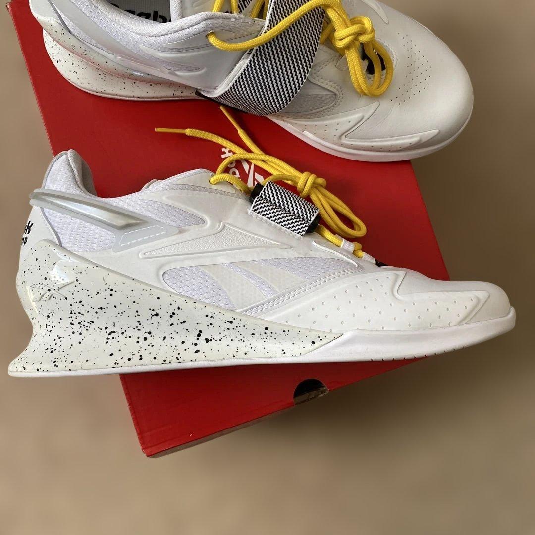 Reebok レガシーリフターIII ホワイト/ブラック 27cm