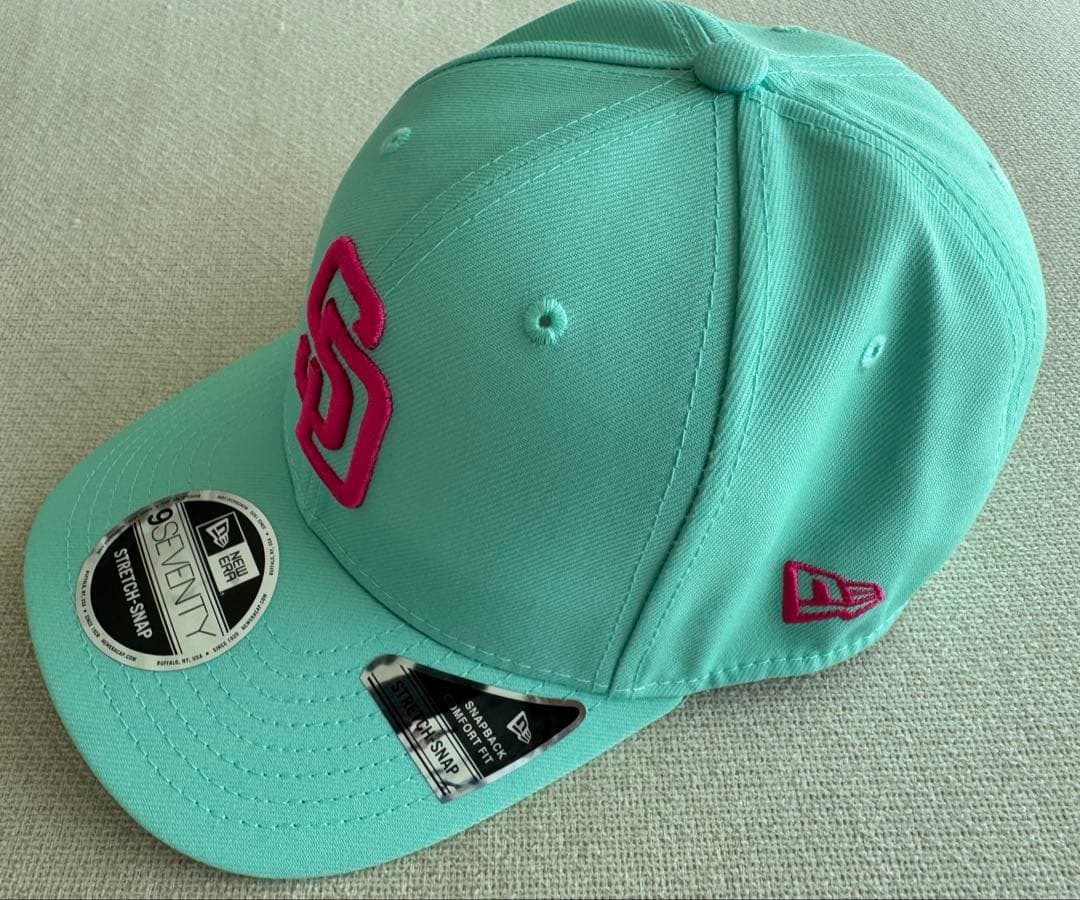 海外限定　サンディエゴ・パドレス　9SEVENTY シティコネクト・キャップ