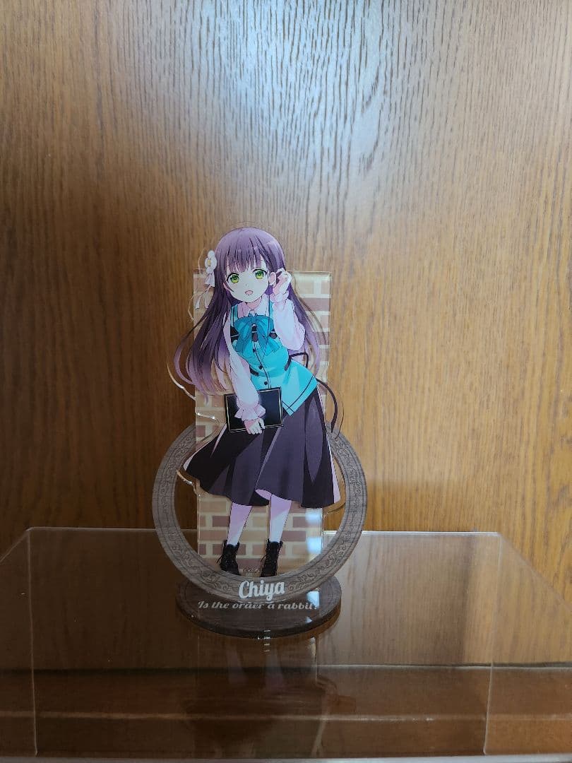 ごちうさ チヤ 立体アクリルスタンド・缶バッジ6点セット
