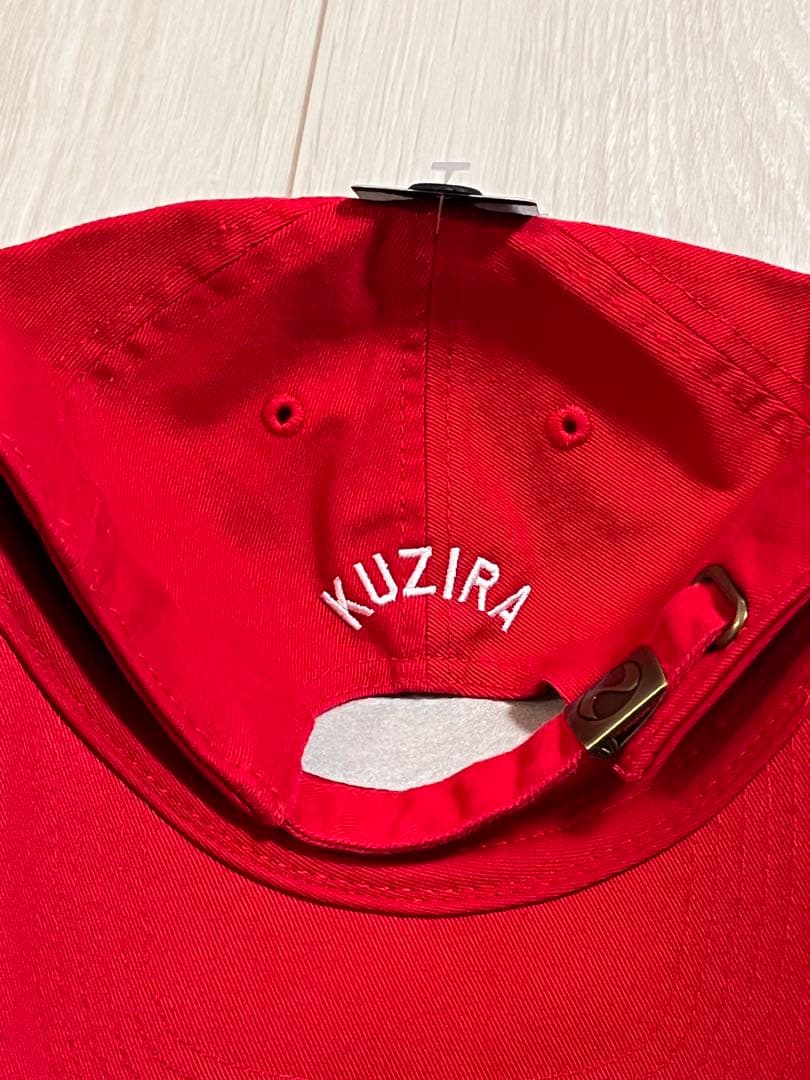 KUZIRA 21 buck 赤 キャップ Newhattan