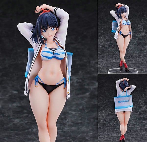グリッドマン　宝多六花　新条アカネ　水着　1/7　フィギュア　アルファマックス