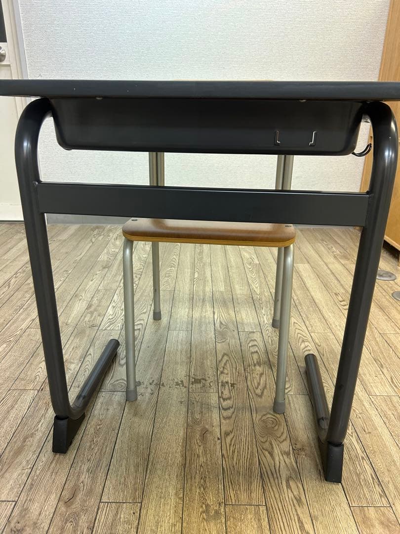 【美品机と椅子セット】高校　小学　中学