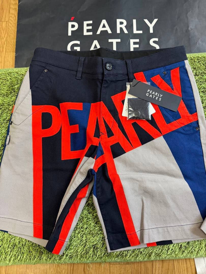 新品正規品【PG/5】パーリーゲイツ ハーフパンツストレッチショートパンツ