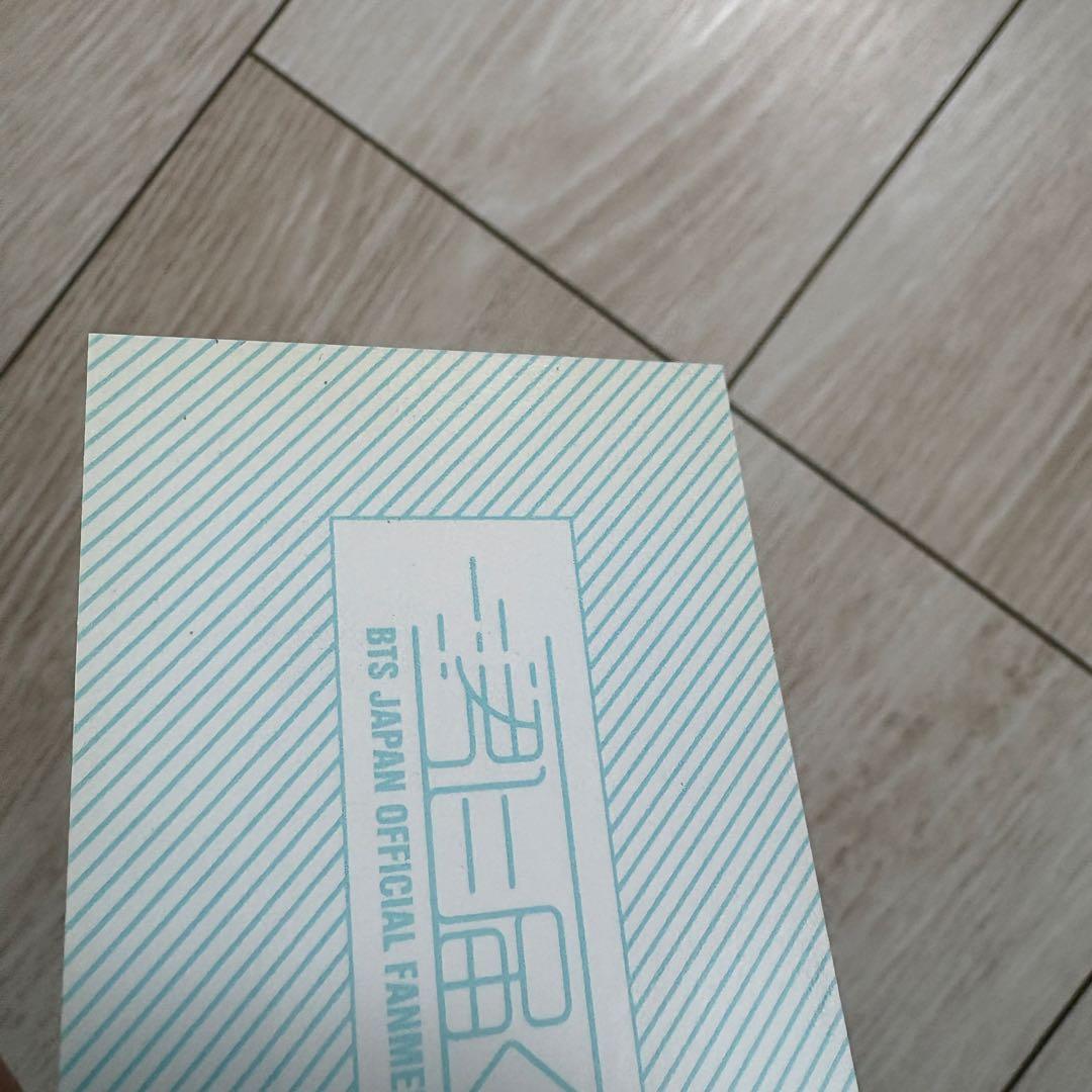 【ら-56】BTS 防弾少年団 君に届く会場 特典 トレカ テテ V テヒョン