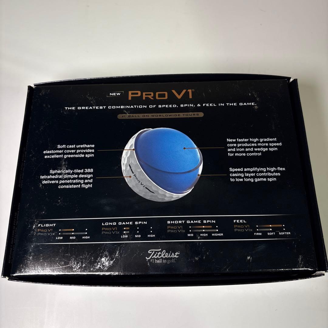 Titleist Pro V1 ゴルフボール 4セット　12個入り