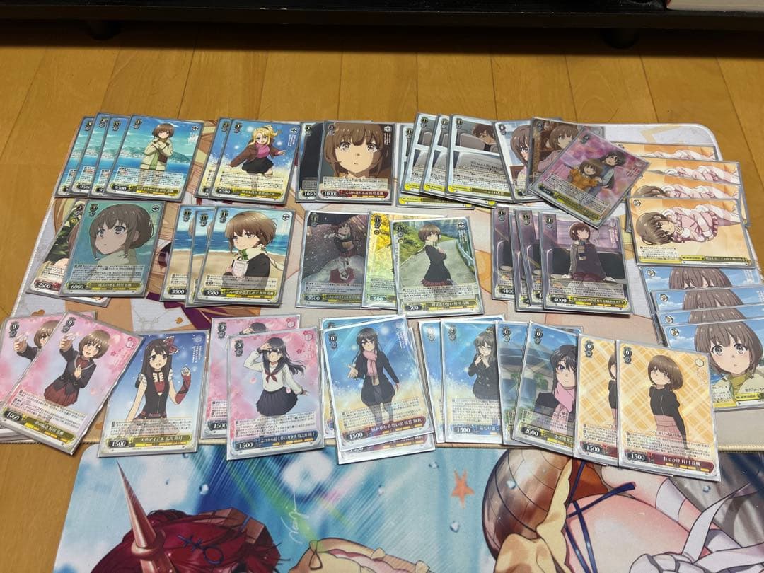青春ブタ野郎　8扉　8枝　デッキ　まとめ売り　パーツ付