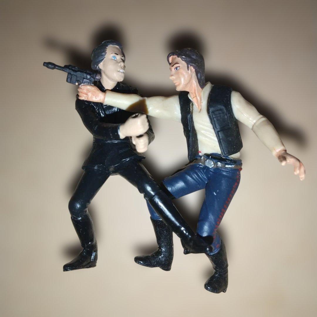 スターウォーズ アクションフィギュア ハンソロ ルーク