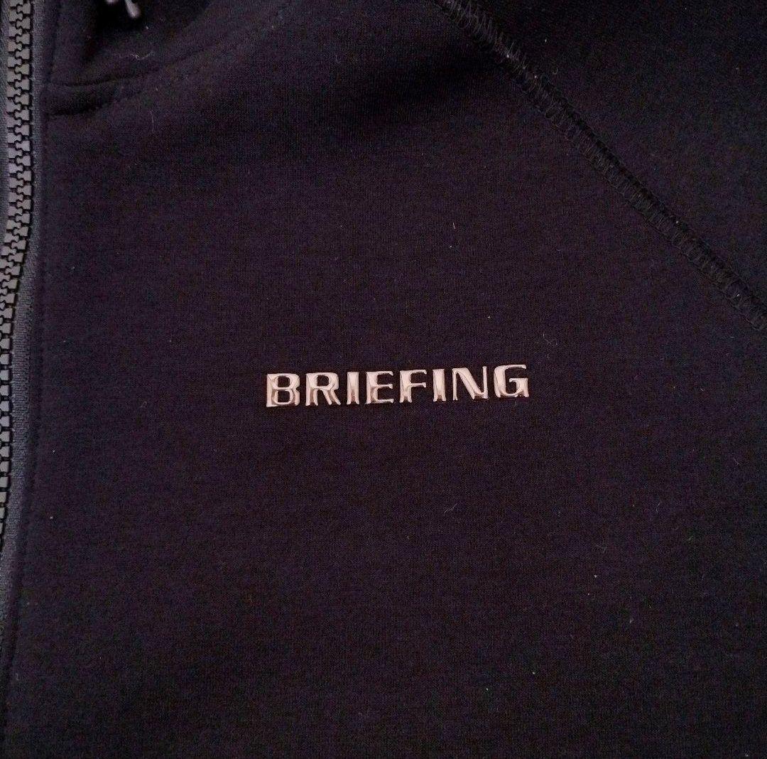 BRIEFING ブリーフィング ゴルフ パーカー M 黒 防風 メンズ ウェア