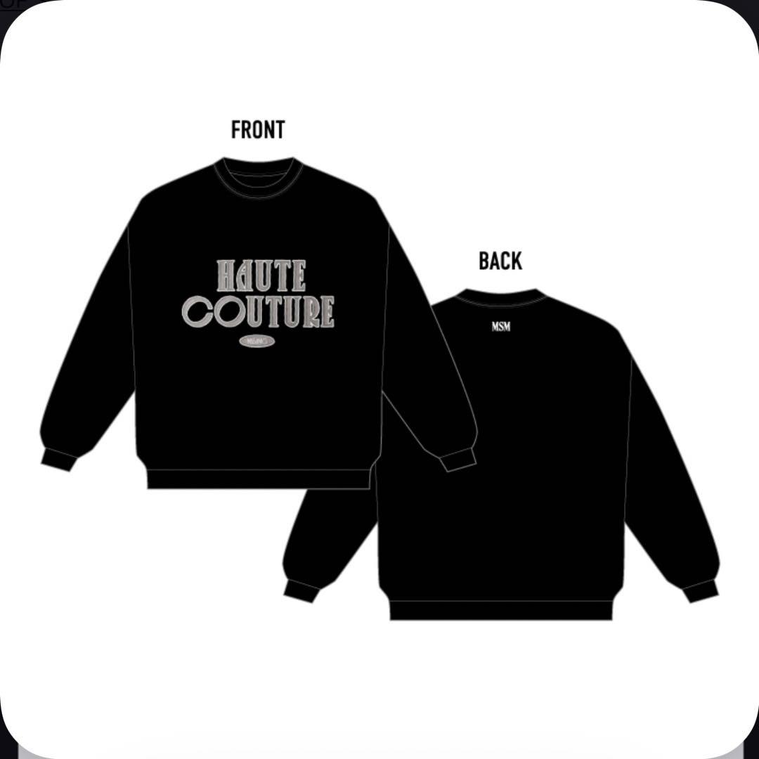 MISAMO ミサモ マンツーマン M HAUTE COUTURE 新品未開封