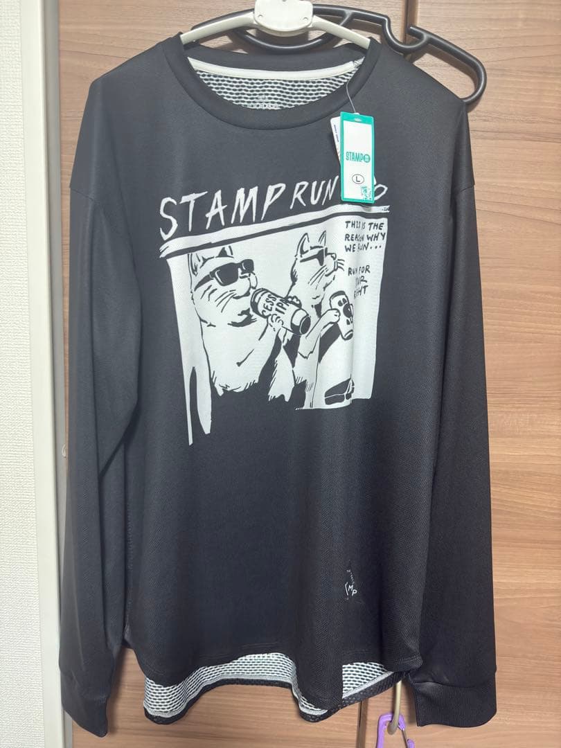 ウォーキング・ランニングウェア STAMP RUN&CO LONGSLEEVETEE